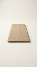 Engineered hardwood plank with matte finish